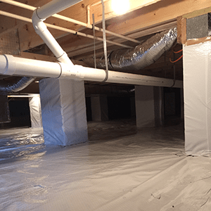 Conditioned Crawl Space Project Adds Square Footage to Home
