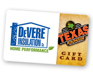 devere insulation home performance texas roadhouse gift card