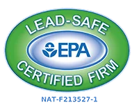 EPA Lead-safe Certified Firm logo.
