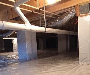 Conditioned Crawl Space Project Adds Square Footage to Home