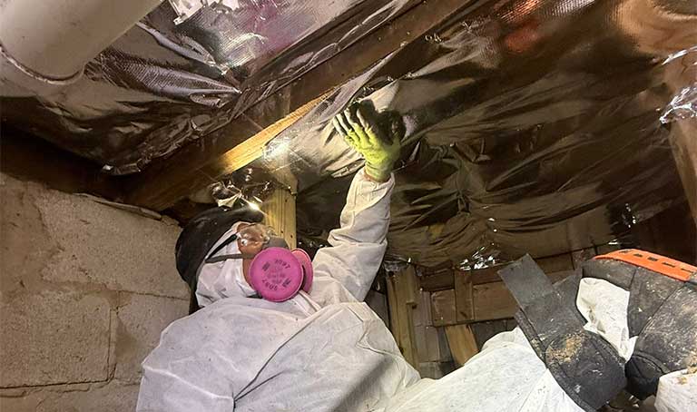 Crawl Space - DeVere Insulation Home Performance
